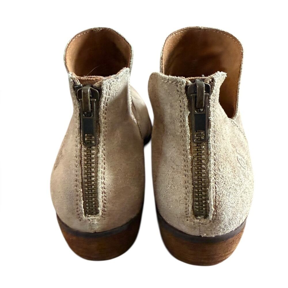 Born Beth Cream Visone Distressed Boots – Sz 9M - Picture 7 of 11